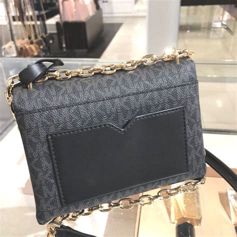 michael michael kors cece small leather chain messenger bag|Michael Kors Signature Cece Small Ribbon Chain Messenger .